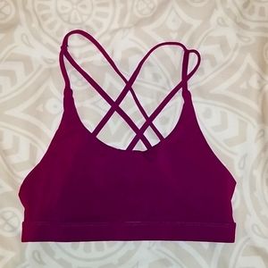 Final Price ⭐ Montiel Lattice Back Sports Bra